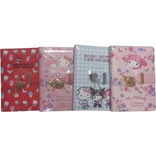 Hello Kitty A6 192 Sayfa ,80 Gram.16 Lı Display 525-2218