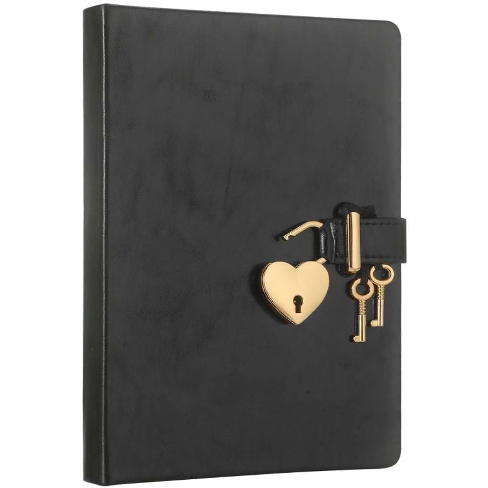 Hush Hush Kilitli Metalik Defter Kutulu 80 Gr 160