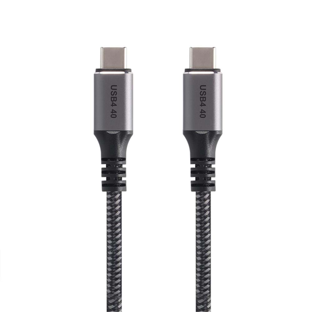 Vcom CU520M-2.0 Type-C to Type-C 2m 20Gbps USB4 5A Şarj Kablosu