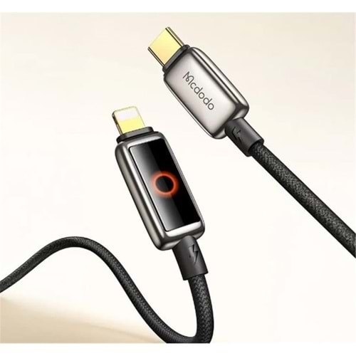 MCDODO CA-6670 USB-C TO LIGHTNİNG NEFES ALAN IŞIK GÖSTERGELİ 36 W PREMİUM KABLO