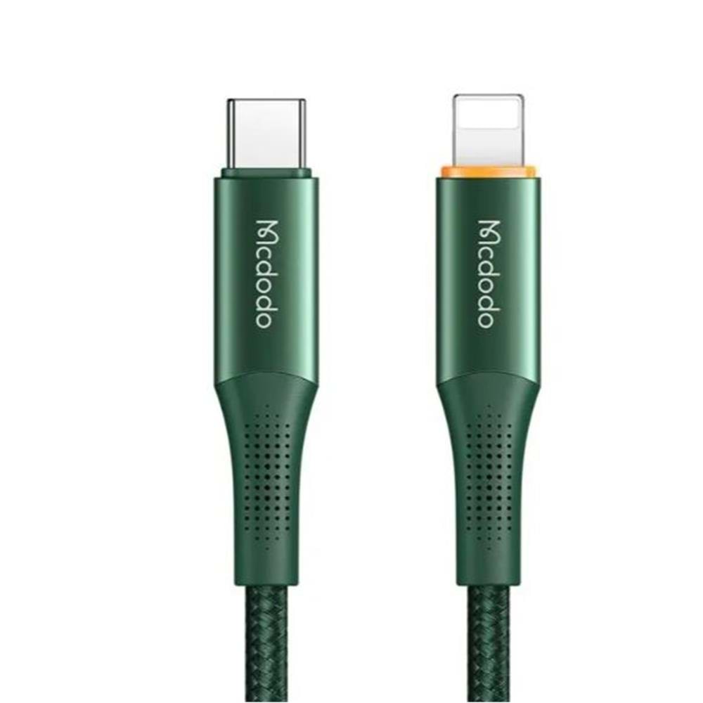 MCDODO CA-9963 20W TYPE-C TO LİGHTNİNG PD DATA-ŞARJ KABLOSU 1.8M-YEŞİL