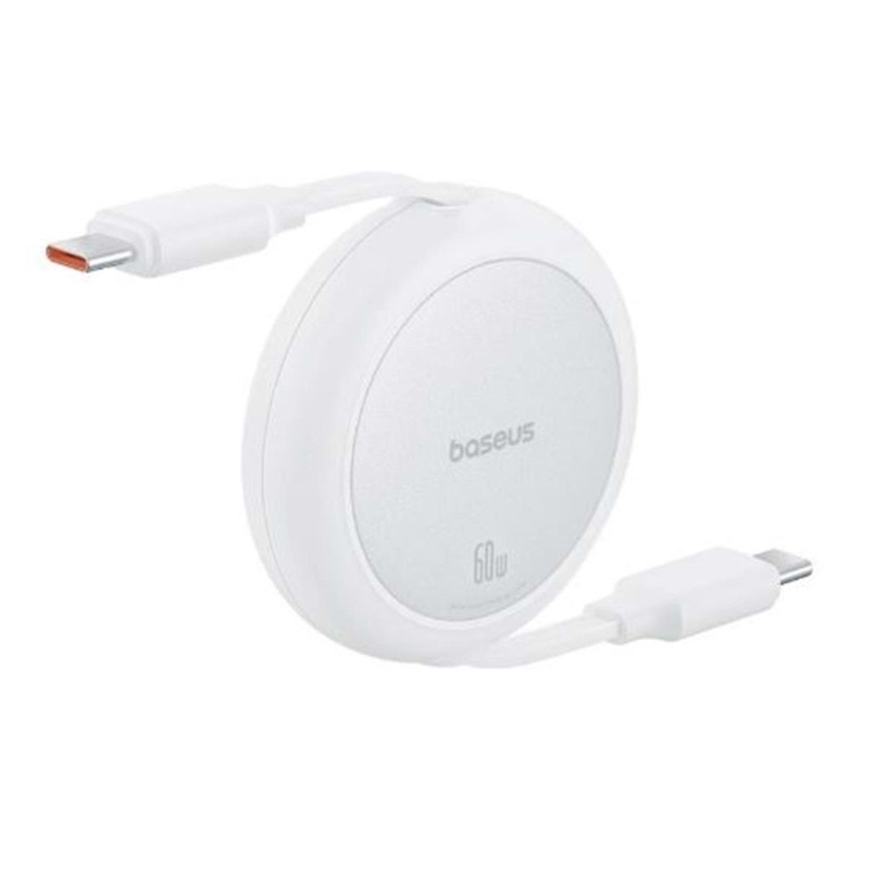 Baseus P10364500211-01 60W 1m Free2 Draw C-C Beyaz Kablo