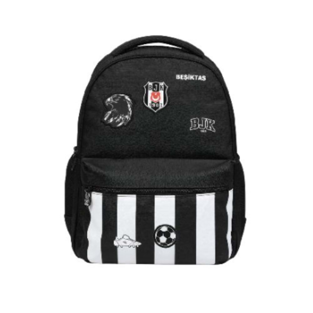 Beşiktaş Okul Çantası Dokuma Etiket Ve Baskı Detaylı 26375