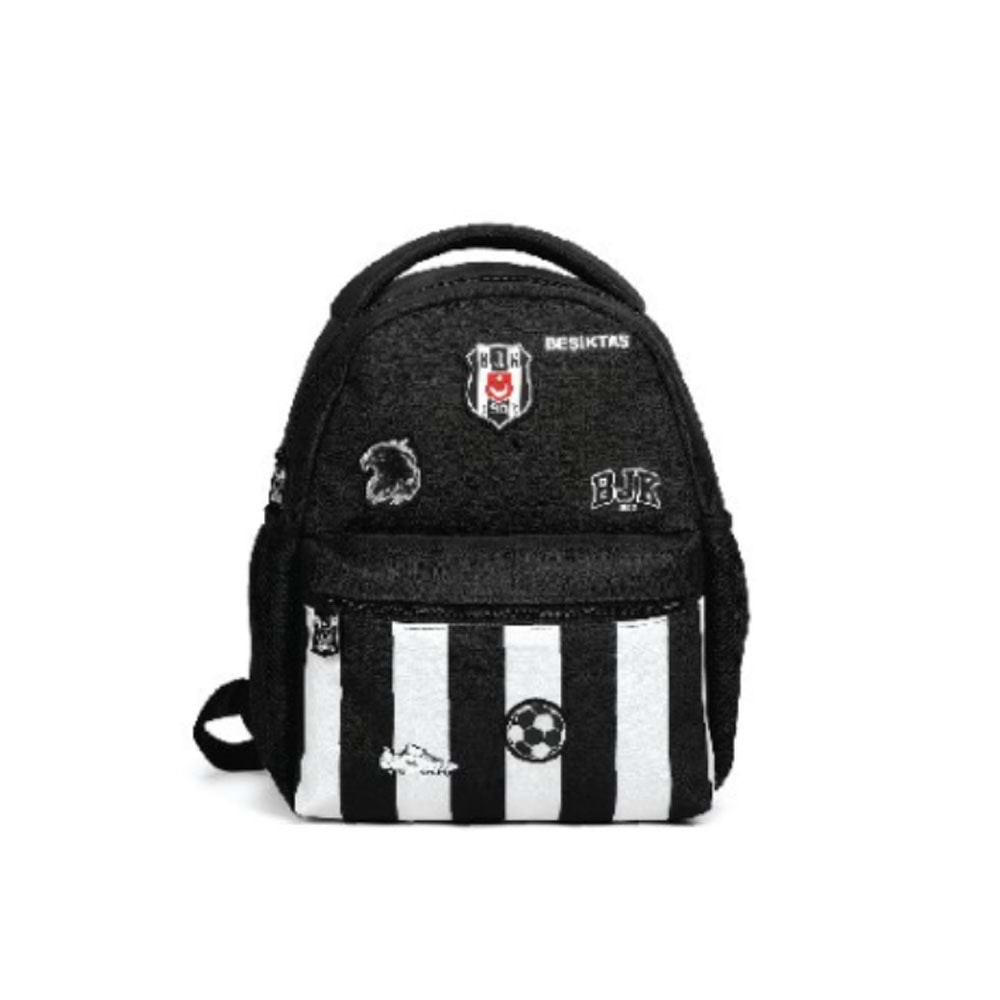 Beşiktaş Anaokulu Çantası Dokuma Etiket Ve Baskı Detaylı 26376