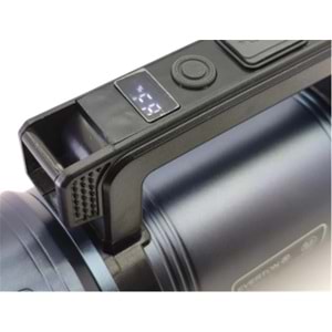 Everton Rt-829 Şarjlı Projektör 150w Zoom Led gösterge 1500lümen 3 Seviye Aydınlatma