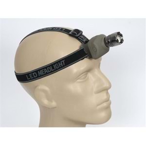 Polıce PC-1803 El Kafa Feneri ( 3 Adet İnce Pille Çalışır)