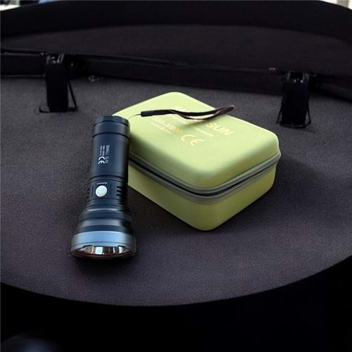 Small Sun SM-V800 Çantalı Metal Fener Şarjlı 7800mah 3.7v Li-on Pil