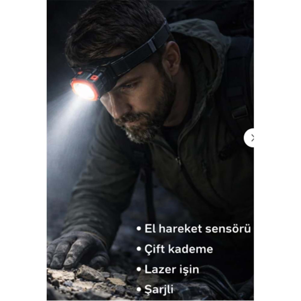 Everton RT-7005 Kafa Feneri Led ışık Ölçülü Aydınlatma