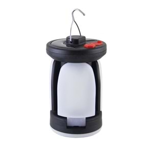 Panther PT-2033 Şarjlı Solar Güneş Enerjili Kamp Lambası Flaşör Max 1000Lumen Ledli Şarj Gösterge