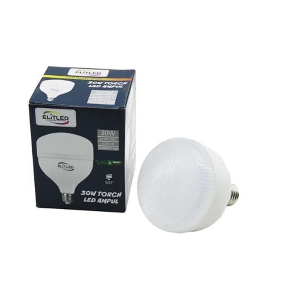 ELİTLED 30W BEYAZ TORCH AMPUL