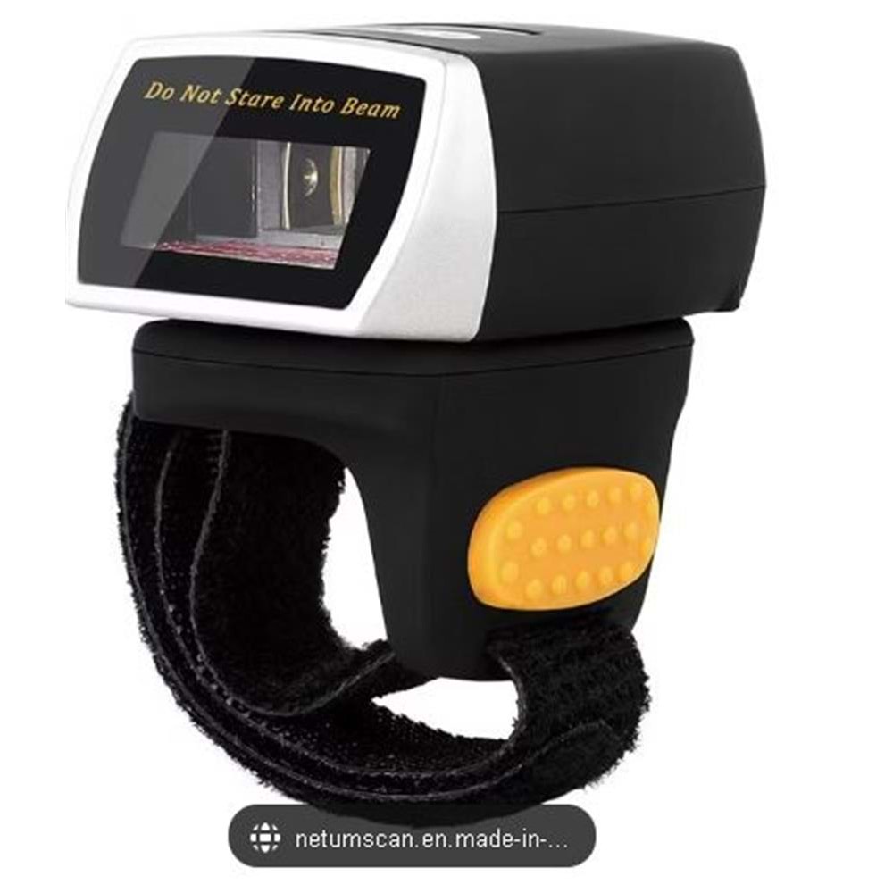 Perkon R2L 2D Karekod Yüzük Kablosuz 2.4ghz+Bluetooth Barkod Okuyucu
