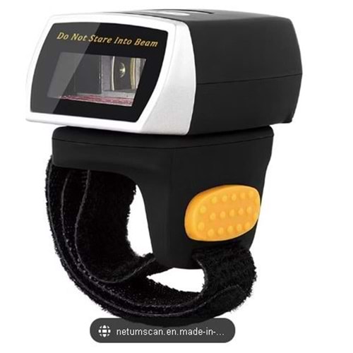 Perkon R2L 2D Karekod Yüzük Kablosuz 2.4ghz+Bluetooth Barkod Okuyucu
