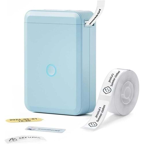 NIIMBOT D110 Blue Termal Taşınabilir Bluetooth Etiket Yazıcısı
