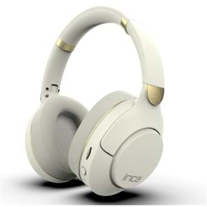 Inca IBK-503B Beyaz 5.3 Bluetooth Wireless Kulaklık Micro Sd Kulaklık 400mah Type-c To USB