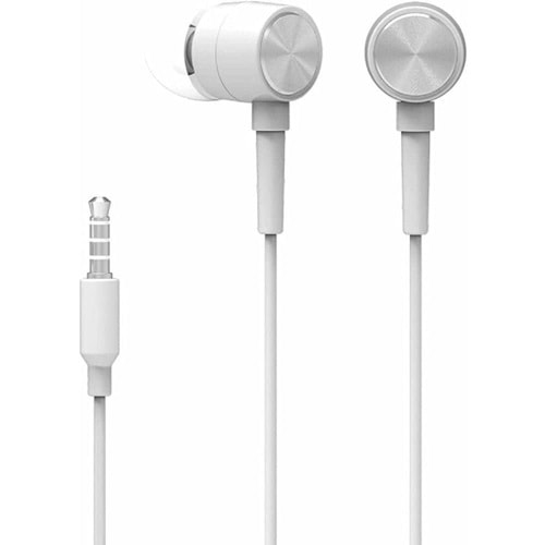 Hp DHH-1111-WT Kablolu Kulakiçi 3.5mm Jack Mikrofonlu Beyaz Kulaklık