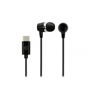 Hp DHE-7000C-BK Kablolu Kulakiçi Type-C Mikrofonlu Siyah Kulaklık