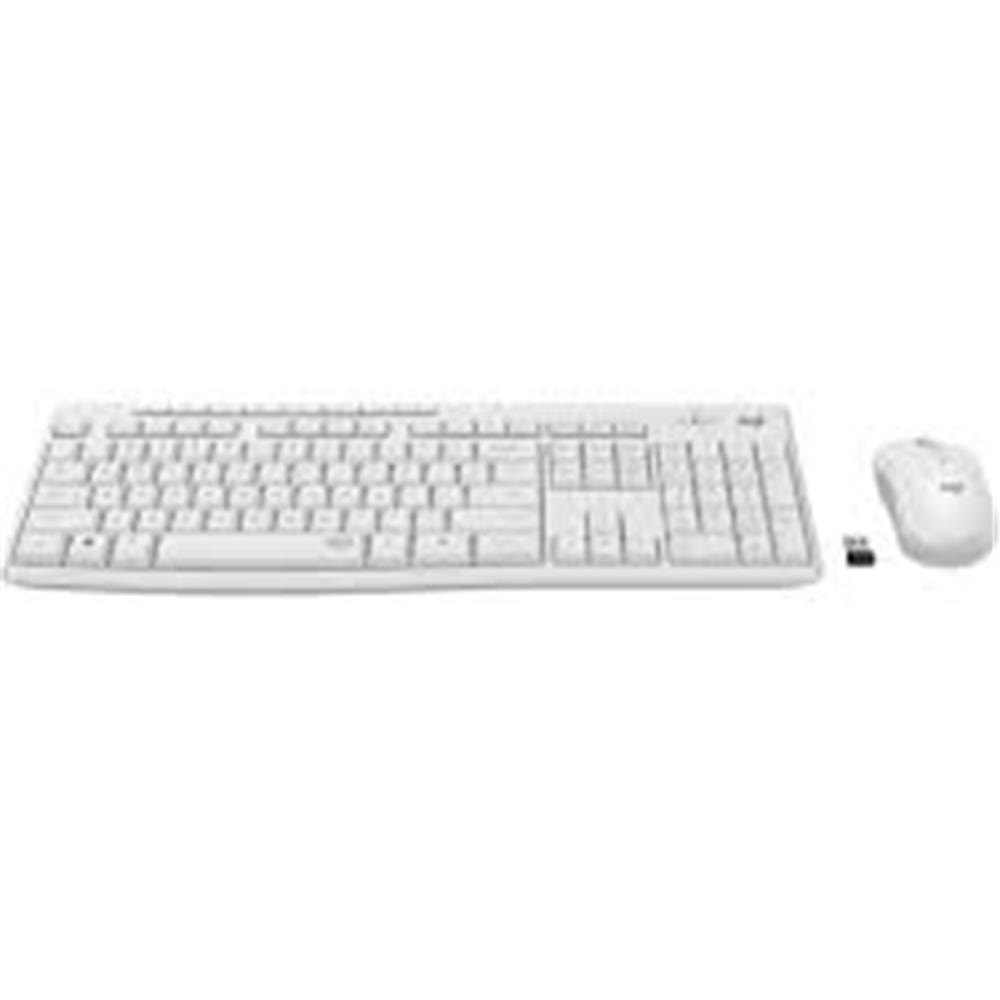 Logitech 920-010089 MK295 Kablosuz Beyaz Klavye Mouse Set