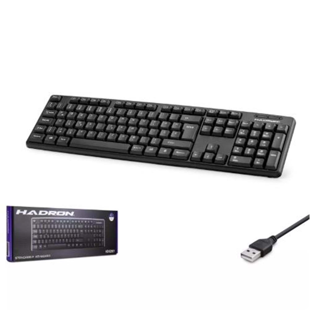 Hadron Hdx2503 Kablolu Numerik Klavye Siyah