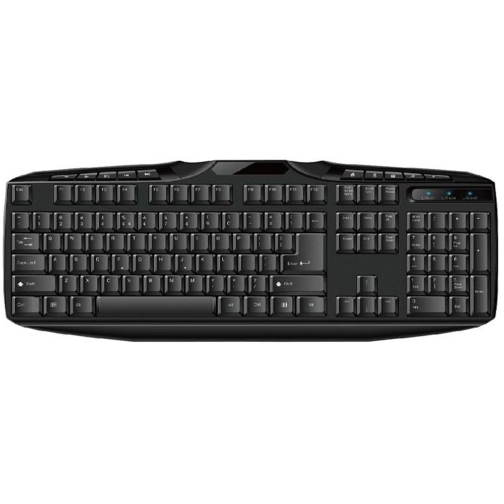 Everest KB-250U Siyah Q Usb Kablolu Multimedya 116 Tuşlu Klavye