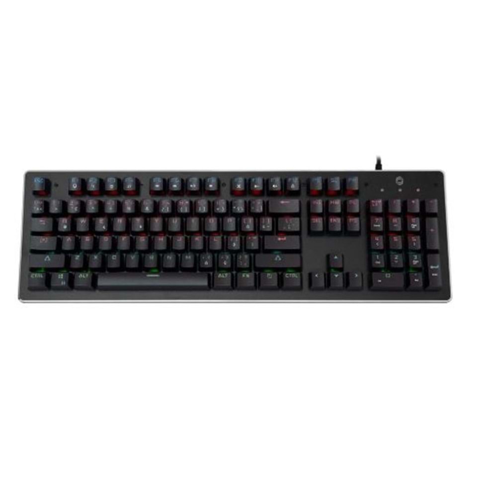 Frisby GM-X560QU Gerçek Mekanik Multimedya Oyun Klavye(9 Farklı Aydınlatma Efekti,Rgb)