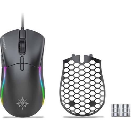 Inca IMG-GT20 Rgb 6 LED 10000 Dpı Gamıng Mouse 1.8mt Örgülü Kablo(7 Programlanabilir Tuş )