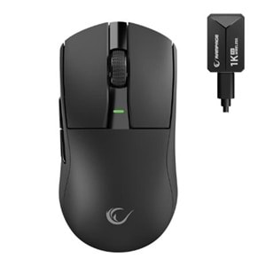 Rampage ZENITH BT+Wired+2.4G Siyah Kablosuz PAW3395 52833 MCU Gaming Oyuncu Mouse