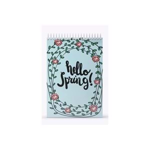 My Mia Art Motto Bloknot Seri Hello Spring 12x17