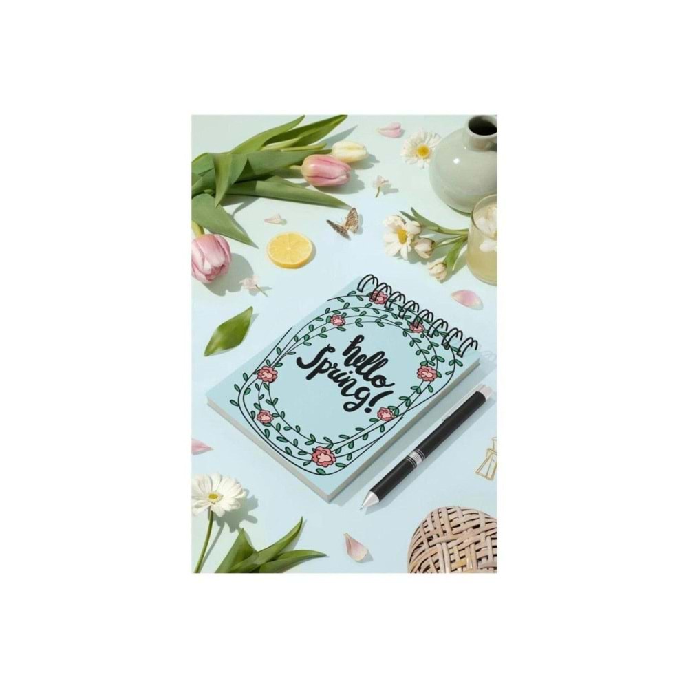 My Mia Art Motto Bloknot Seri Hello Spring 12x17