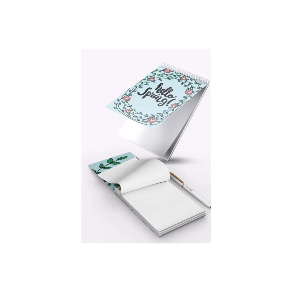 My Mia Art Motto Bloknot Seri Hello Spring 12x17