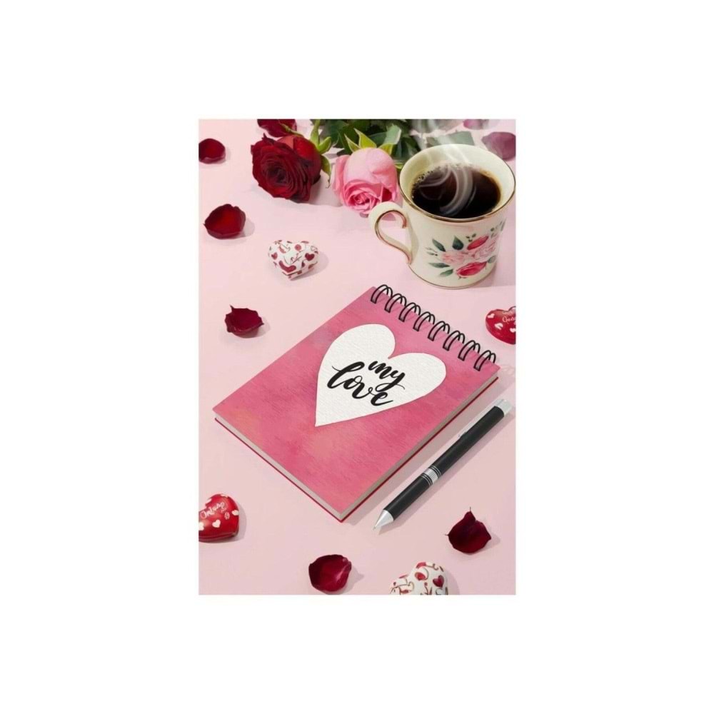 My Mia Art Motto Bloknot Seri My Love 12x17