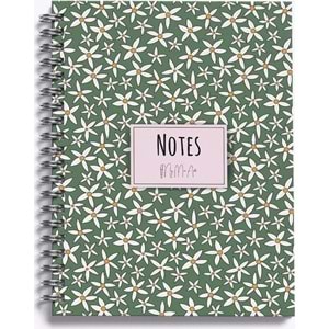 My Mia Art Sert Kapaklı Defter Yaz Seri Starflower-Midi 14x20