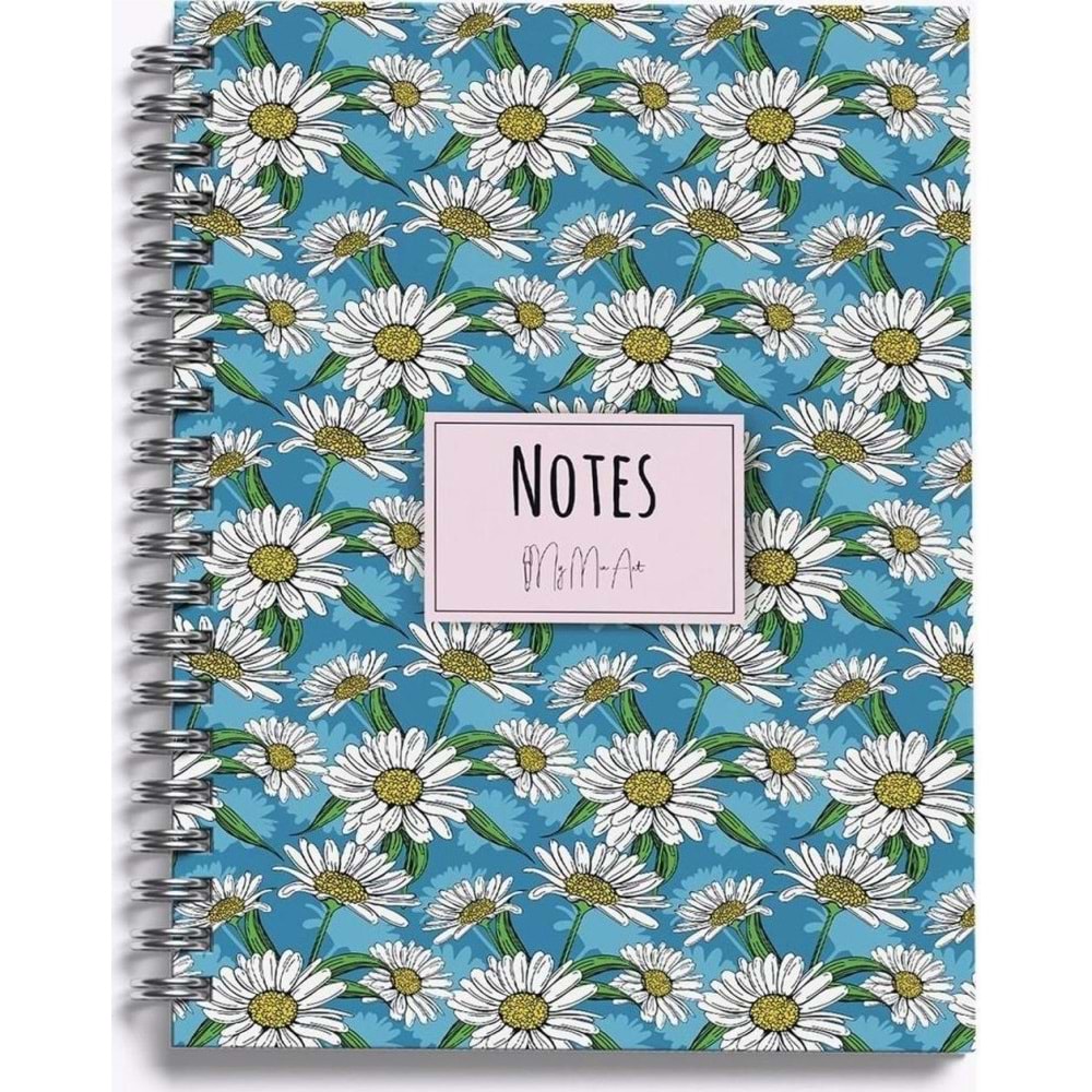 My Mia Art Sert Kapaklı Defter Yaz Serisi Daisy-Midi 14x20