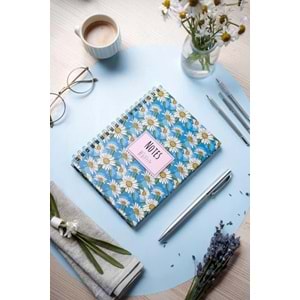 My Mia Art Sert Kapaklı Defter Yaz Serisi Daisy-Midi 14x20