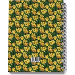 My Mia Art Sert Kapaklı Defter Yaz Seri Magnolia-Midi 14x20