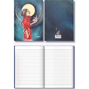 Denden Sert Kapaklı Defter Ayla Acet Yaldız Seri Zamansız 17x24