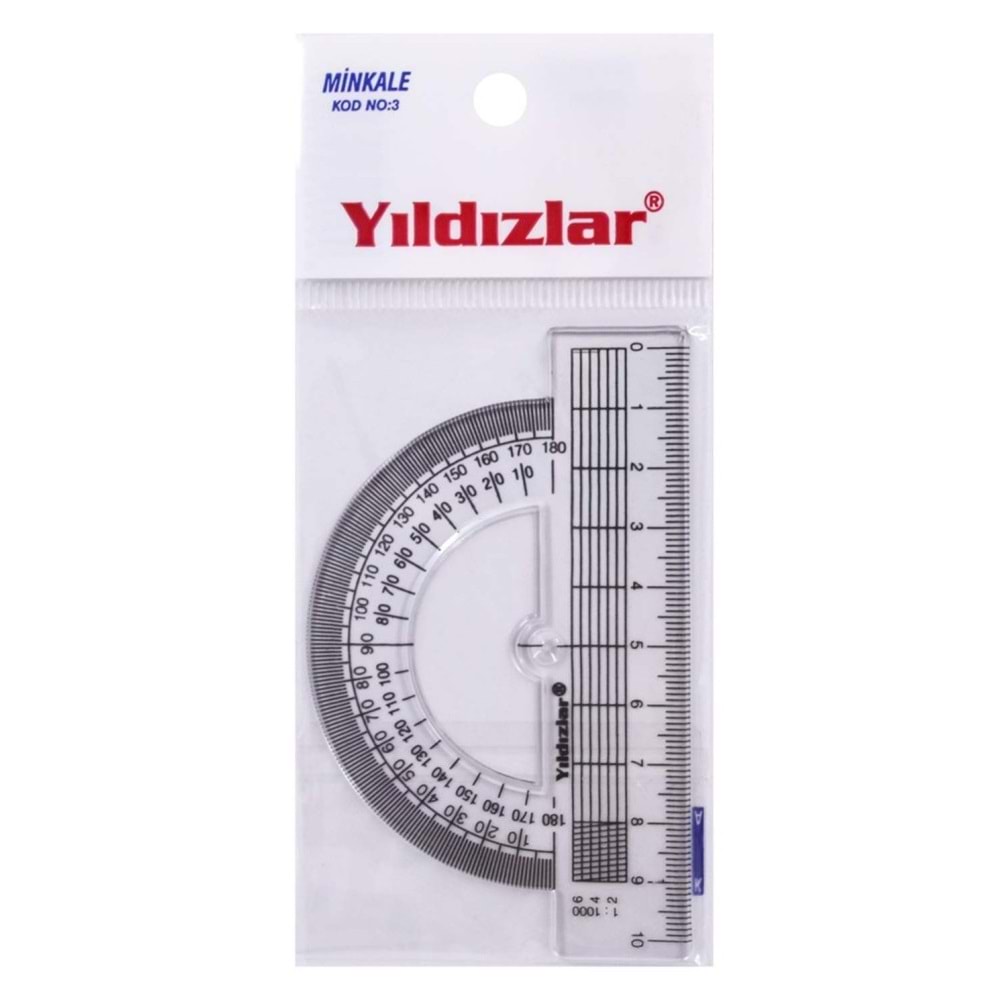 Beş Yıldızlar Minkale 180 Derece 10 CM 003 (1 Adet)