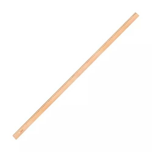 Beş Yıldızlar Standart Cetvel Tahta Geniş 100 CM 141