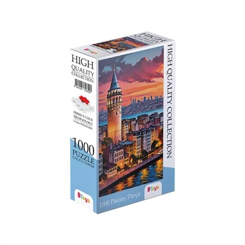 BToys Puzzle 1000 Parça Galata Tower 326590