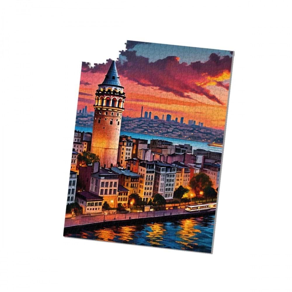 BToys Puzzle 1000 Parça Galata Tower 326590