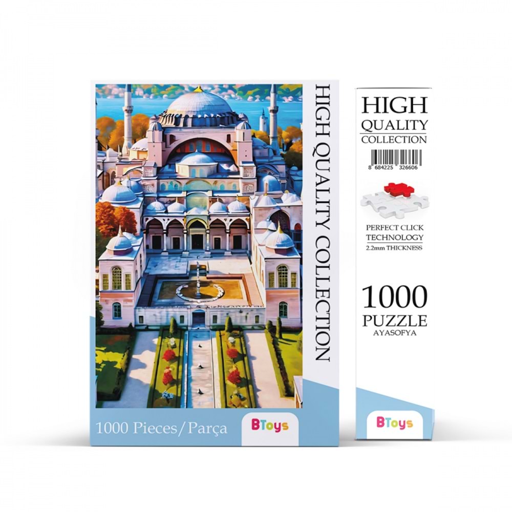 BToys Puzzle 1000 Parça Ayasofya 326606