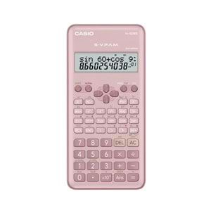 Casio FX-82MS-2-PK-W-DTF Versiyon Bilimsel Pembe Fonksiyonlu Hesap Makinesi