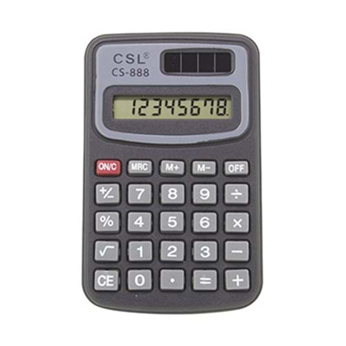 CSL CS-888 8 Hane Cep Tipi Hesap Makinesi