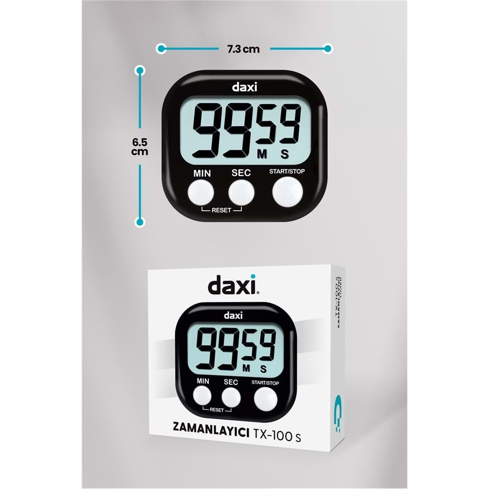 Daxi TX-100 Siyah Kronometre