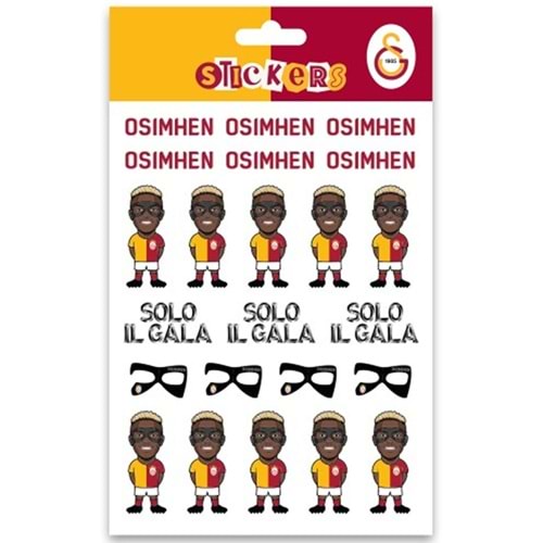 Gsst26018 Victor Osimhen Solo Il Gala Sticker Shee