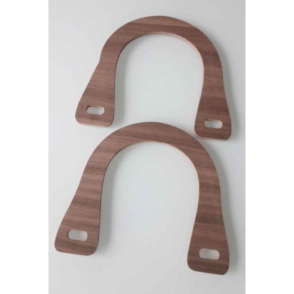 Çanta Aksesuar 15X18 Cm Ahşap Çanta Sapı
