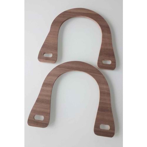 Çanta Aksesuar 15X18 Cm Ahşap Çanta Sapı