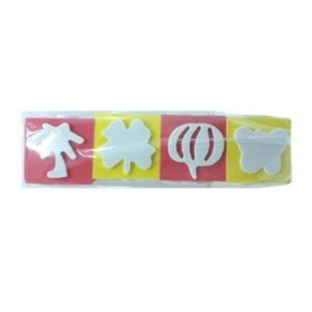 Eva Küp Baskı 4 Lü 5X5X5