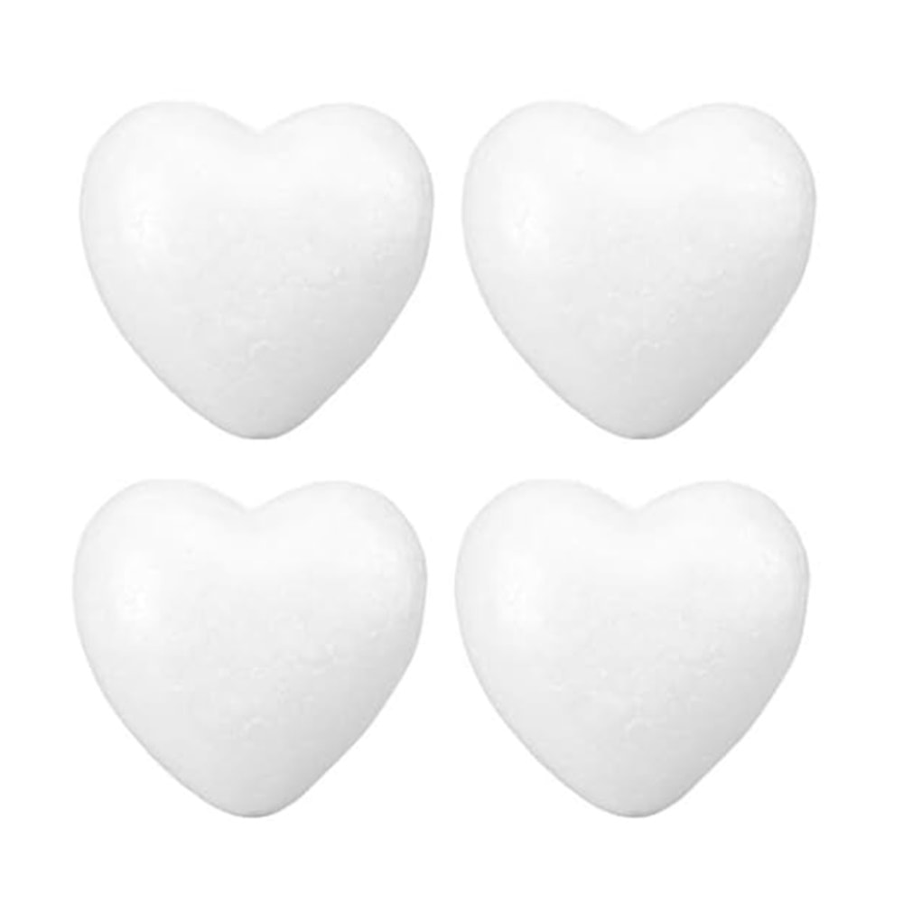 Strafor Kalp 8Cm 4 Lü Esm-45