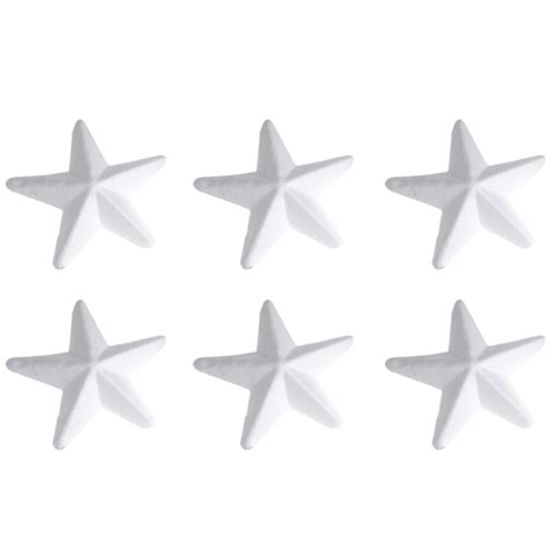 Strafor Yıldız 8Cm 6 Lı Esm-18