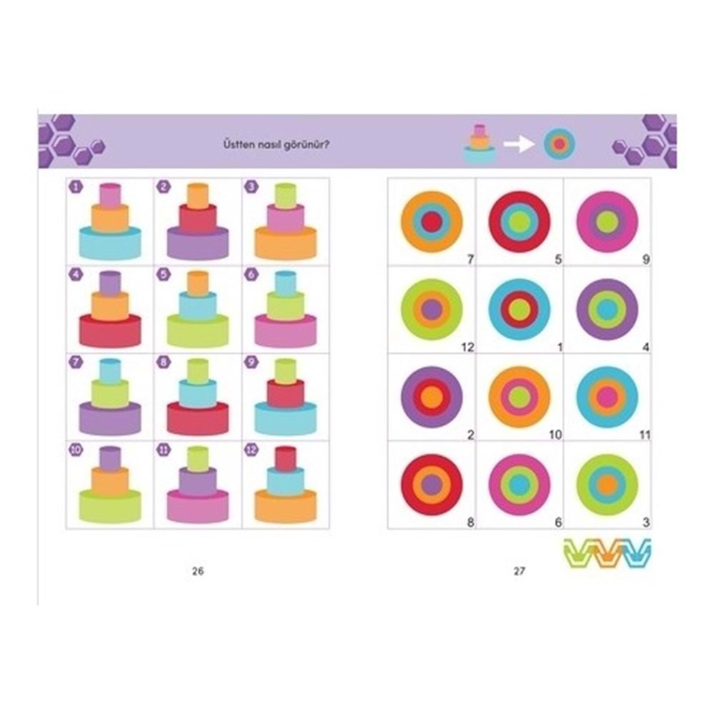 Bee Smart Görsel Ve İşitsel Dikkat Seti 7-8 Yaş